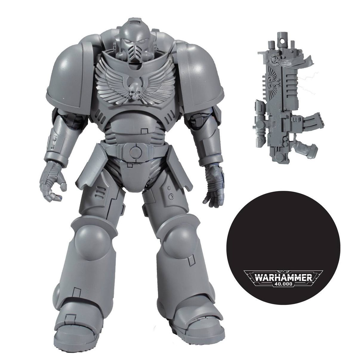 Warhammer 40k: Space Marine Primaris Intercessor - 7" Action Figure