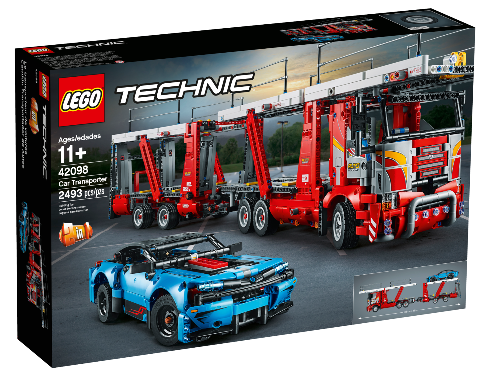 LEGO Technic: Car Transporter (42098) image