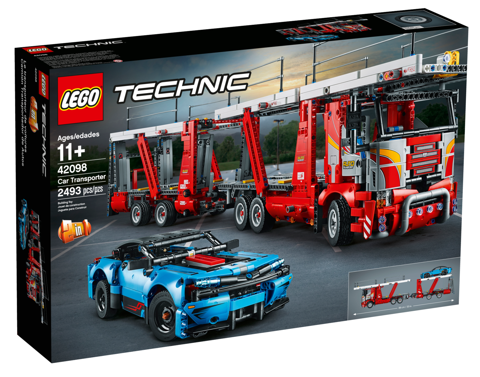 LEGO Technic: Car Transporter (42098)