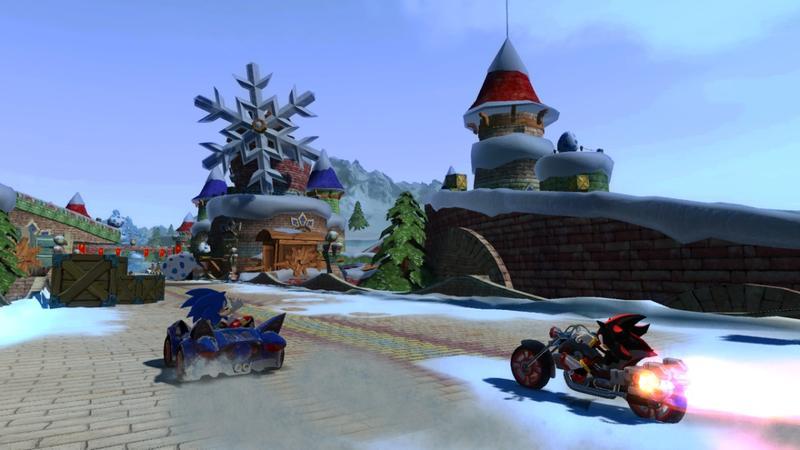 Sonic & SEGA All-Stars Racing plus Wheel on Wii