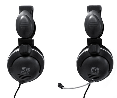 SteelSeries 5H V2 Gaming Headset (Black) for PC Games image