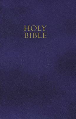 KJV, Gift and Award Bible, Imitation Leather, Blue, Red Letter Edition image