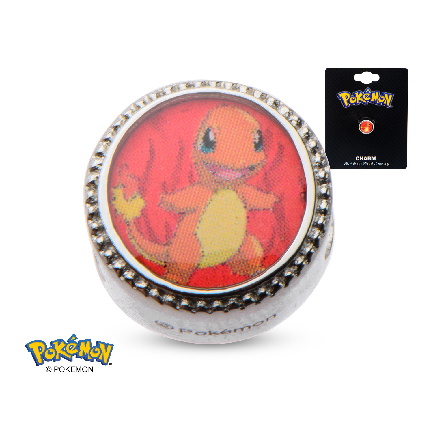 Pokemon Charmander Bead Charm