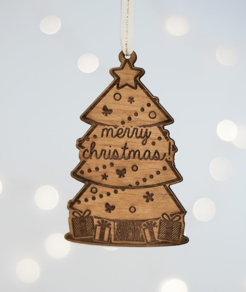 Cardtorial Christmas Ornament - Christmas Tree