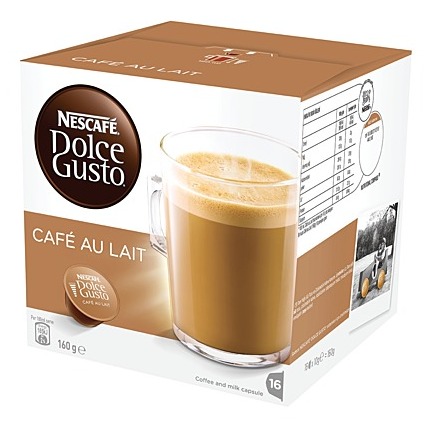 Nescafe: Dolce Gusto Cafe Au Lait (16 Capsules) image