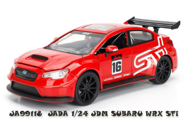 Jada 1/32 Jdm Subaru Diecast Model - (Red)