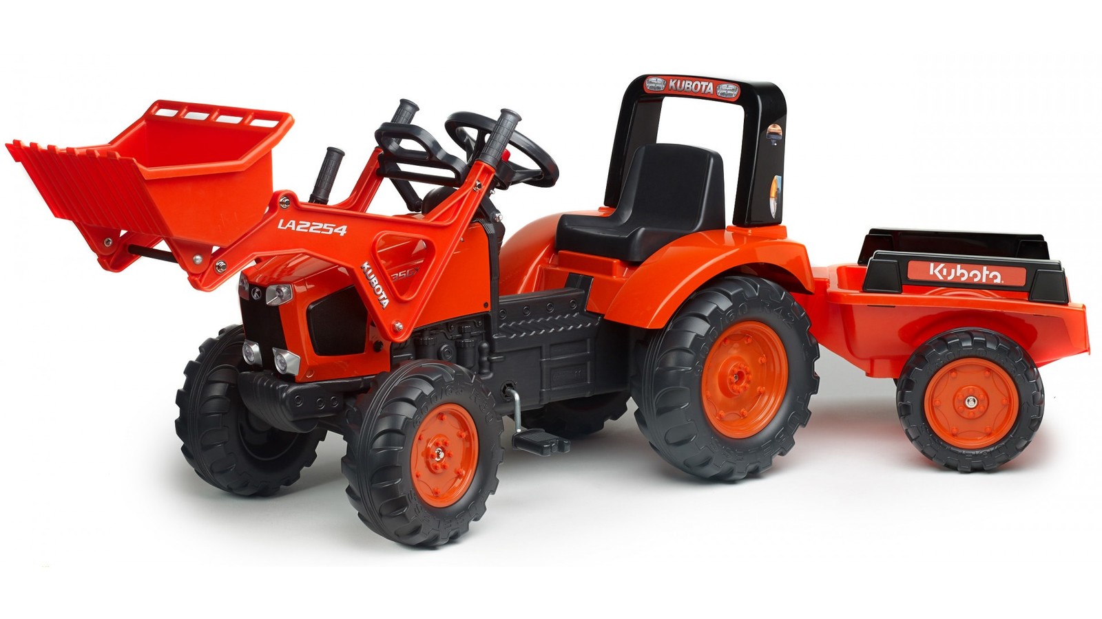 Kubota: M135GX Front Loader with Trailer image