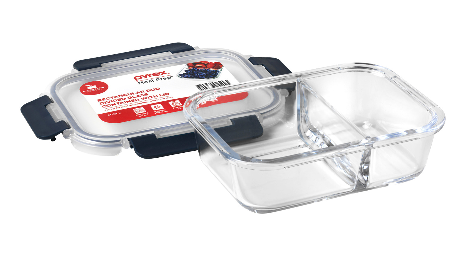 Pyrex: Pyrex Meal Prep2 (600ml) image