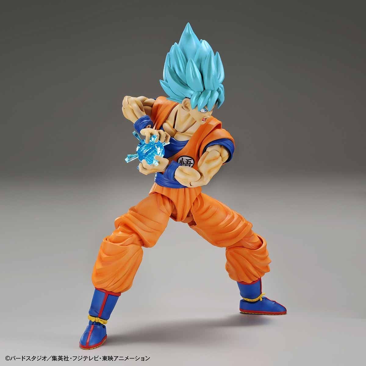 Super Saiyan god Super Saiyan Son Goku (SS-Blue) - Figure-rise Model Kit image