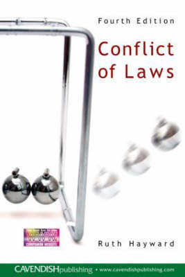 Conflict of Laws on Paperback by Ruth Hayward