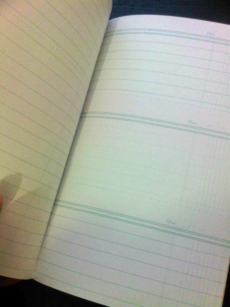 Paper+Cup - Old School Ledger by Paper + Cup image