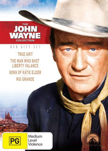 John Wayne Collection, The (True Grit / Liberty Valance / Sons Of Katie Elder / Rio Grande) (4 Disc Box Set) image