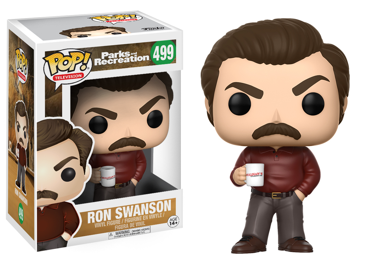 Parks & Recreation - Ron Swanson Pop! Vinyl Figure