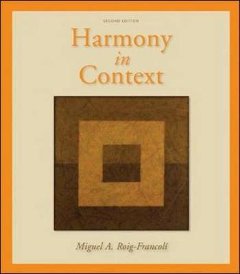 Harmony in Context by Miguel Roig-Francoli image