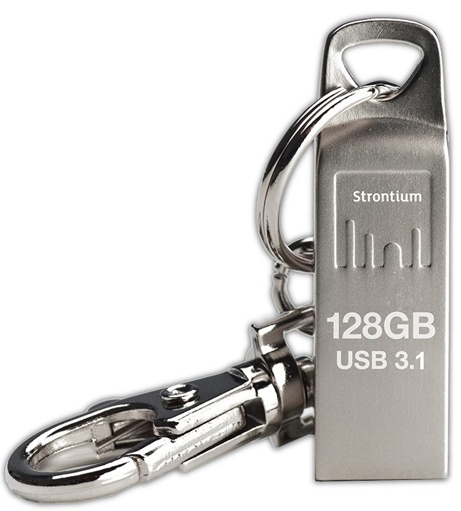 Strontium 128GB Ammo Metallic USB 3.1 Drive image