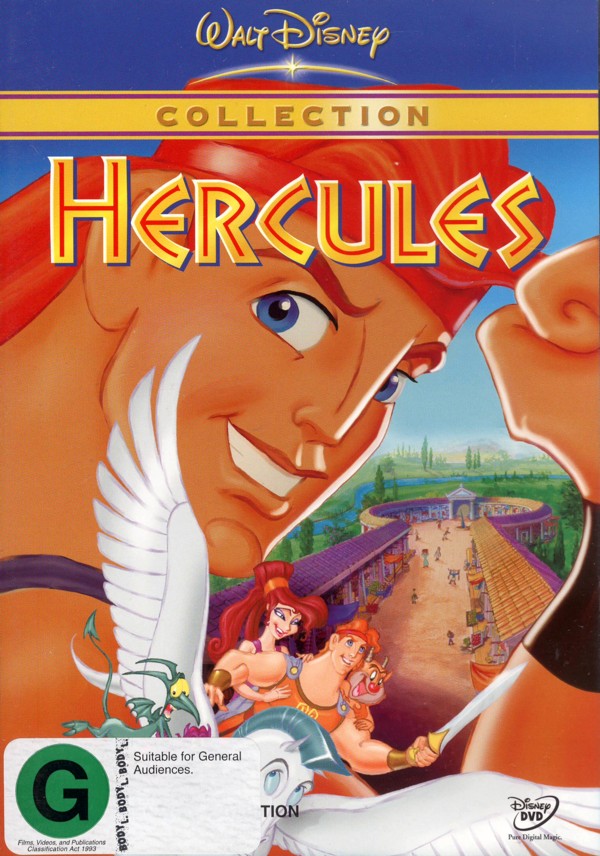 Hercules (1997) on DVD image