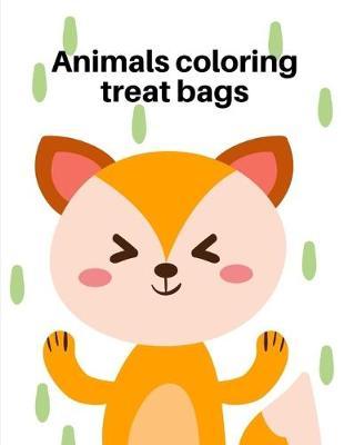 Animals Coloring Treat Bags image