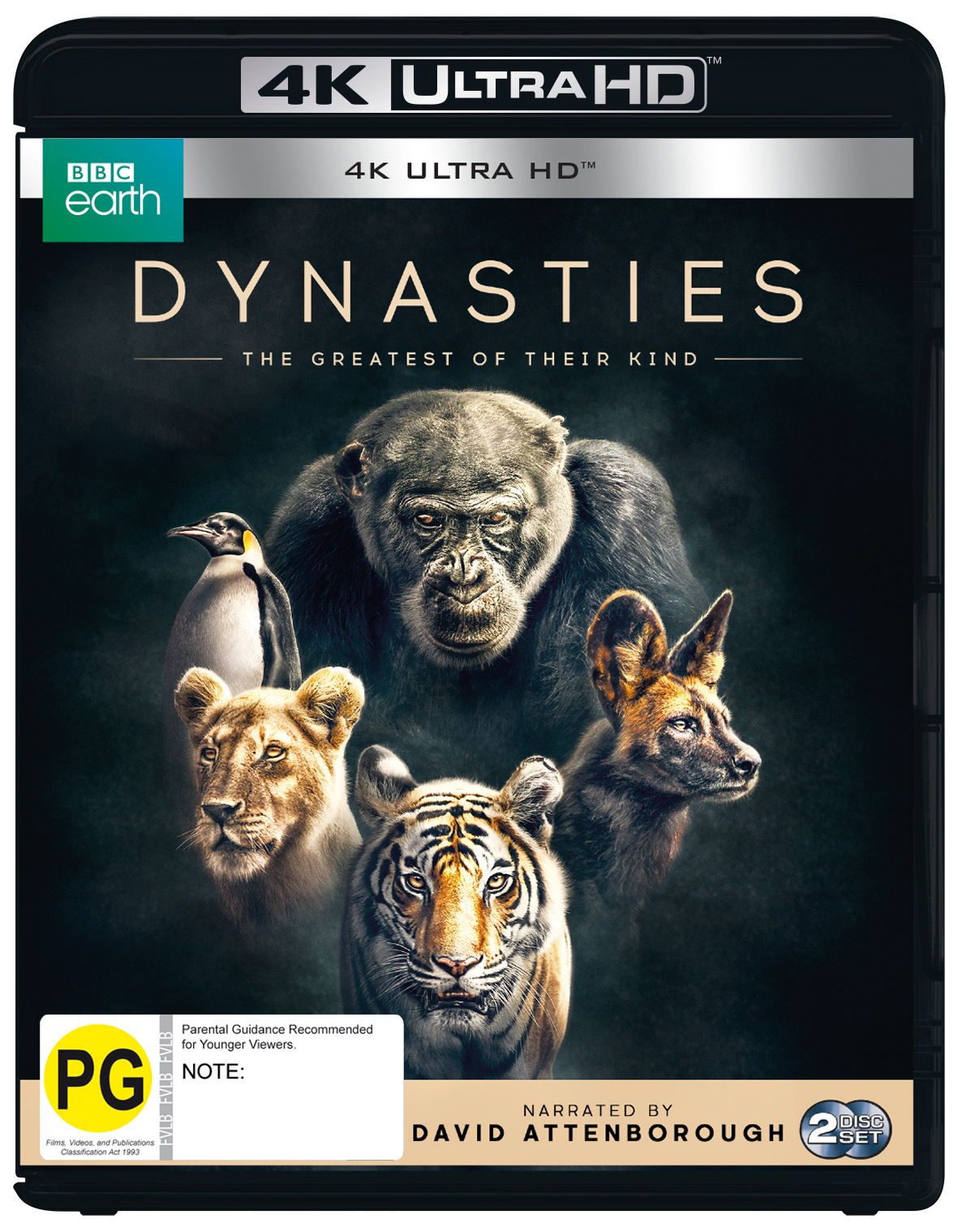 Dynasties: The Greatest Of Their Kind (4K UHD Blu-ray) on UHD Blu-ray image