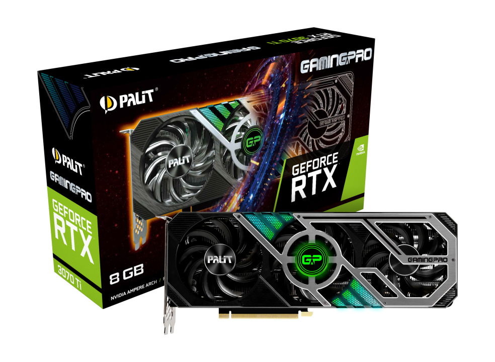 NVIDIA GeForce RTX 3070 Ti Gaming Pro 8GB Palit GPU image