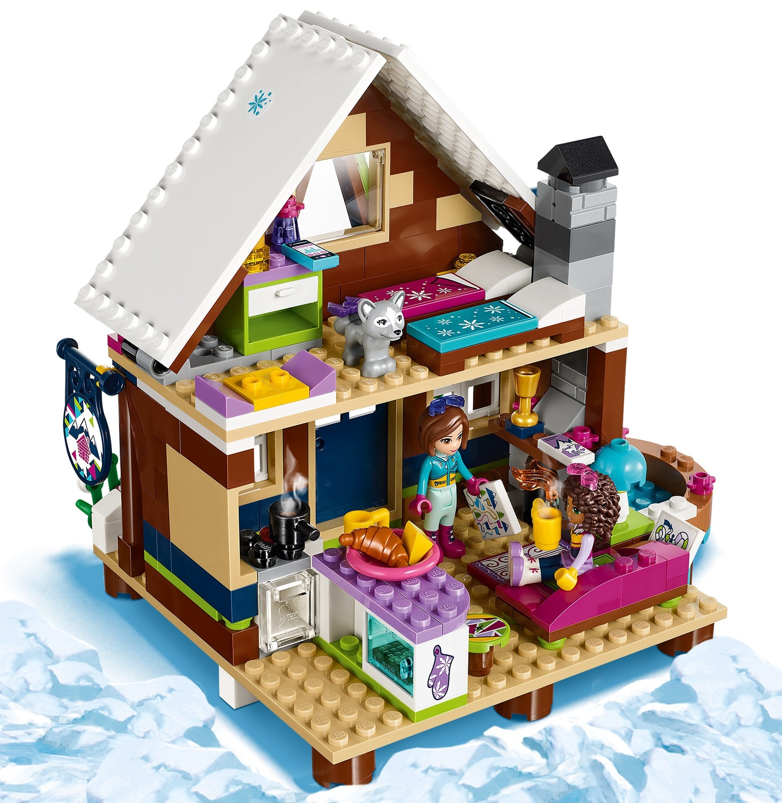 LEGO Friends - Snow Resort Chalet (41323) image