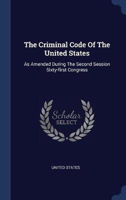 The Criminal Code of the United States image