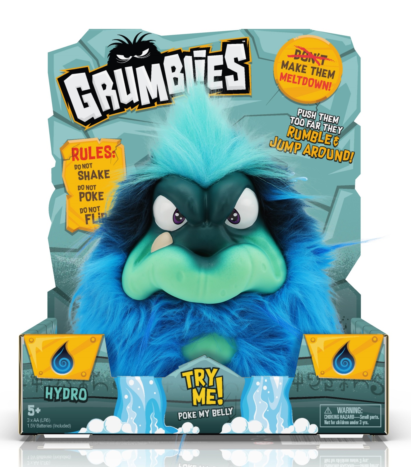 Grumblies: Rumbling Plush - Hydro