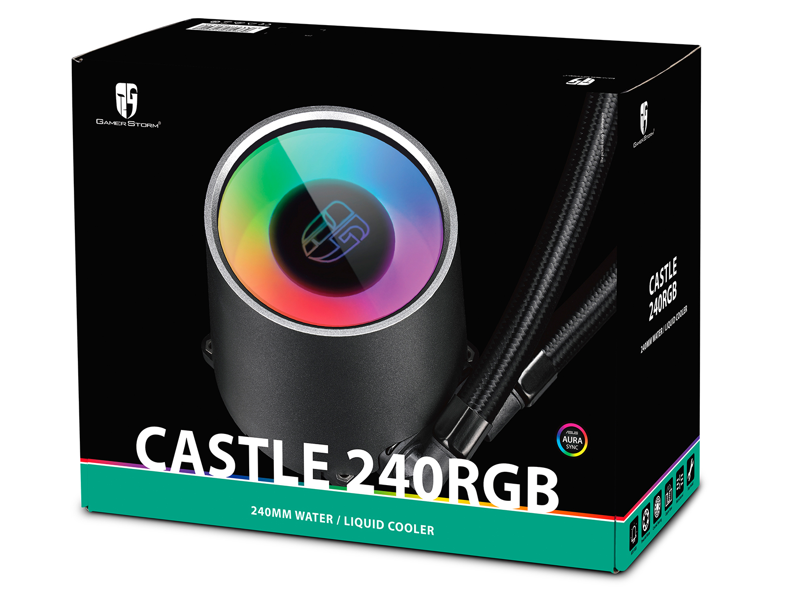 Deepcool: Castle 240RGB CPU Liquid Cooler image