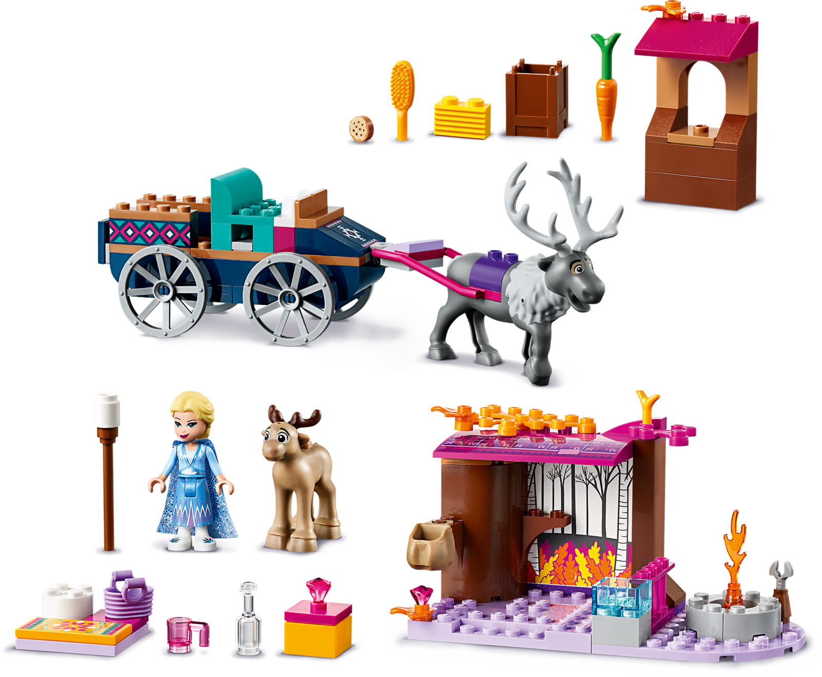 LEGO Disney - Elsa's Wagon Adventure. image