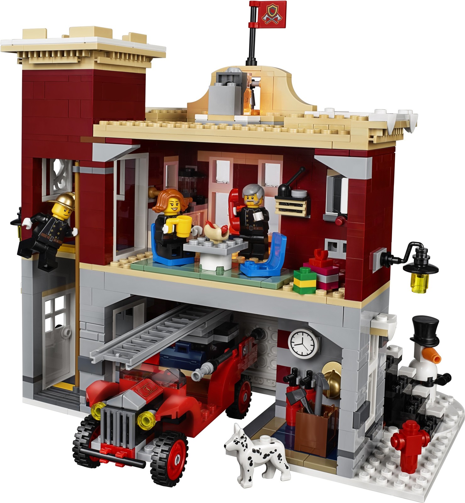LEGO Creator: Winter Village Fire Station (10263) image