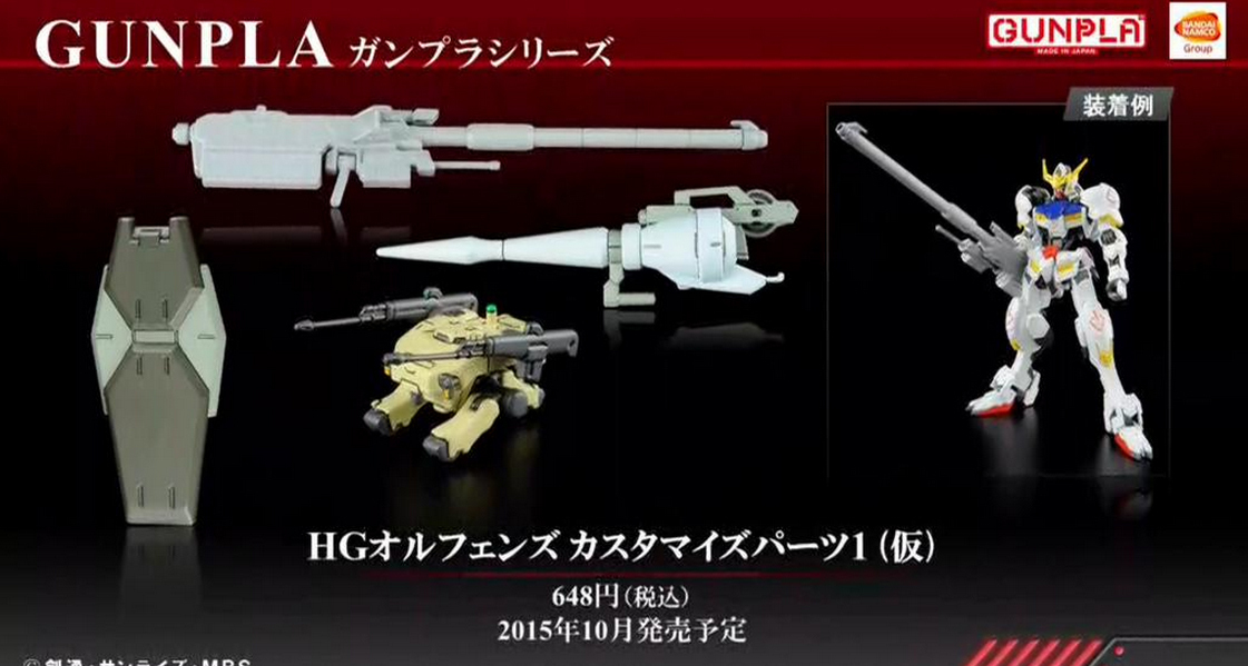 HG 1/144 MS Option Set 1 & CGS Mobile Worker - Model Kit