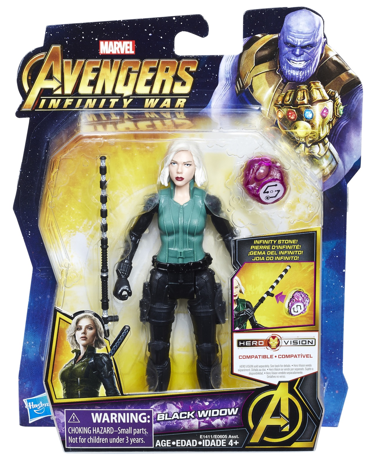 Avengers Infinity War: Black Widow - 6" Action Figure image