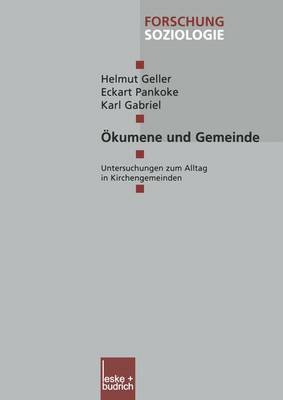 Eokumene Und Gemeinde by Helmut Geller image