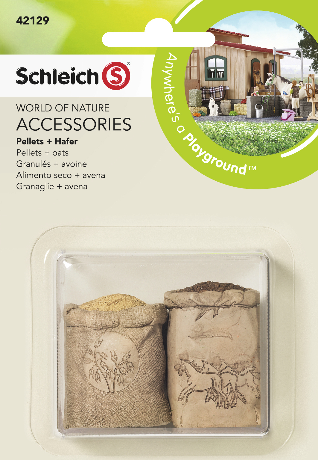 Schleich: Pellets + Oats