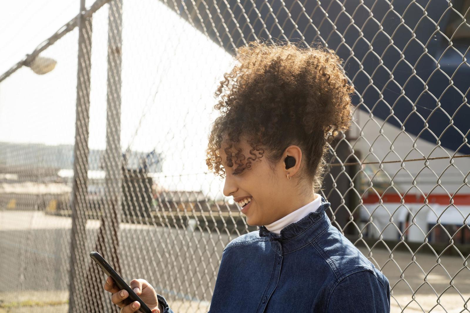 Sennheiser CX True Wireless In-Ear Headphones - Black image