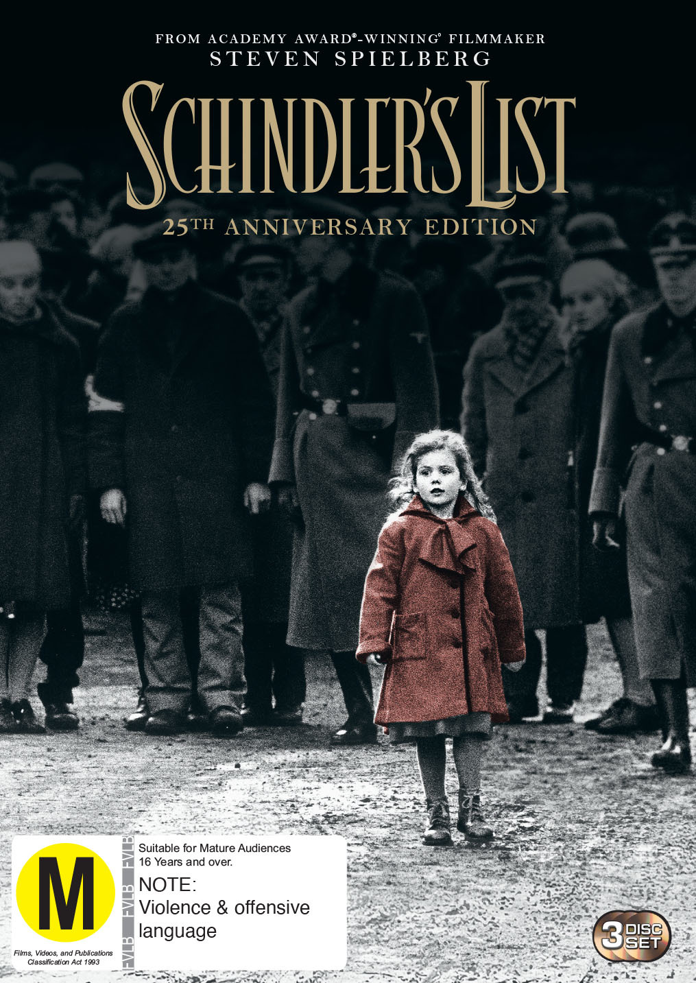 Schindler's List on DVD image