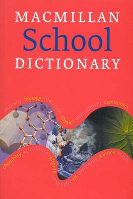 Macmillan School Dictionary by Macmillan image