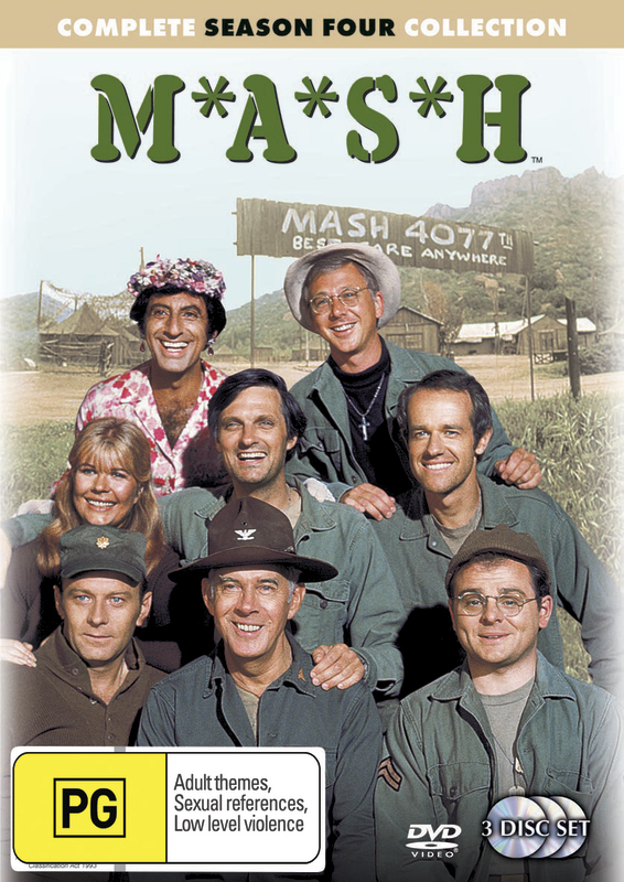 MASH - Complete Season 4 Collection (3 Disc Set) (New Packaging) on DVD