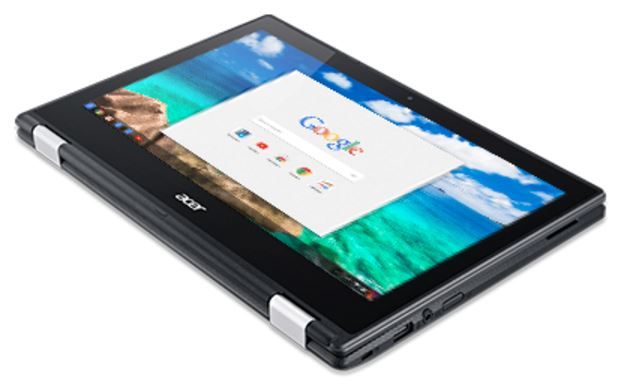 Acer C738T Flip Chromebook 11.6" Touchscreen Intel Celeron N3150 4GB image