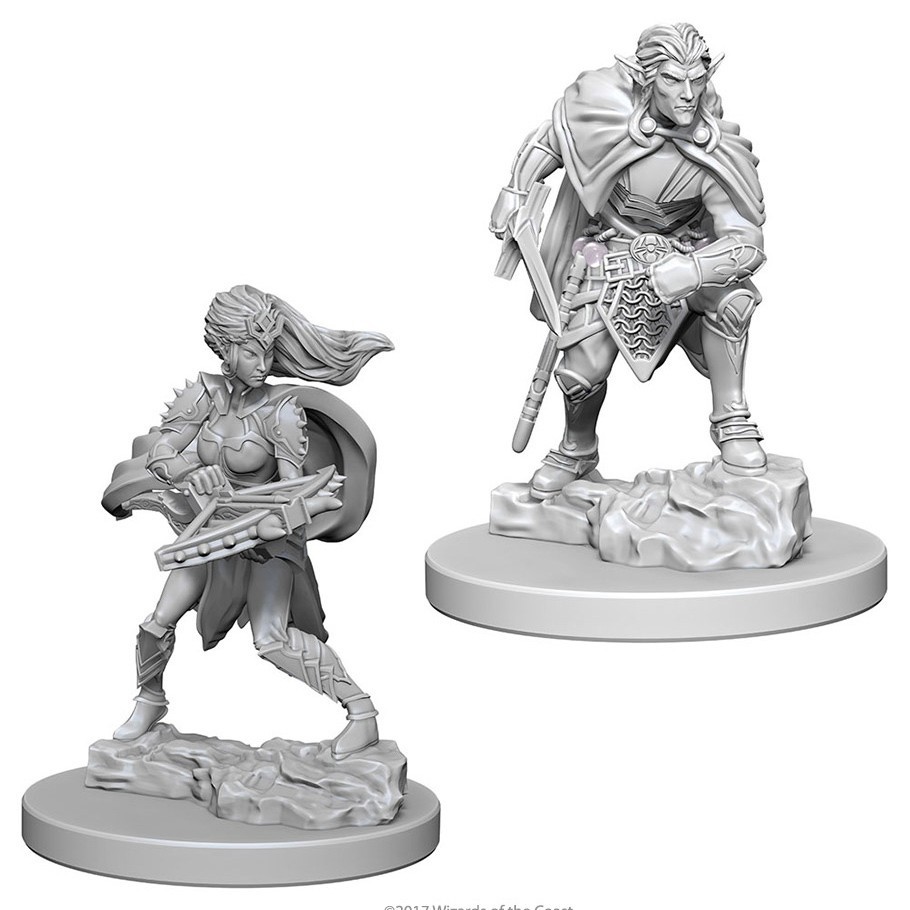 D&D Nolzur's Marvelous: Unpainted Miniatures - Drow image