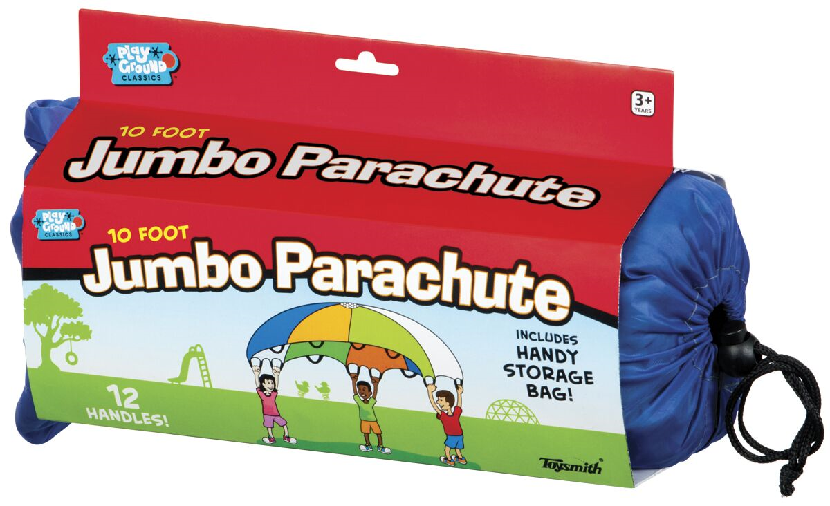 Toysmith: Jumbo Parachute (3m) - Assorted Colours image