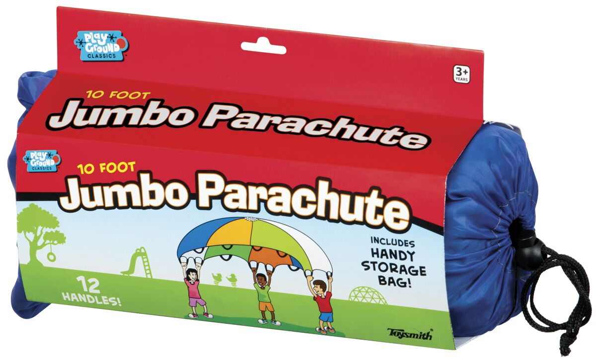 Toysmith: Jumbo Parachute (3m) - Assorted Colours