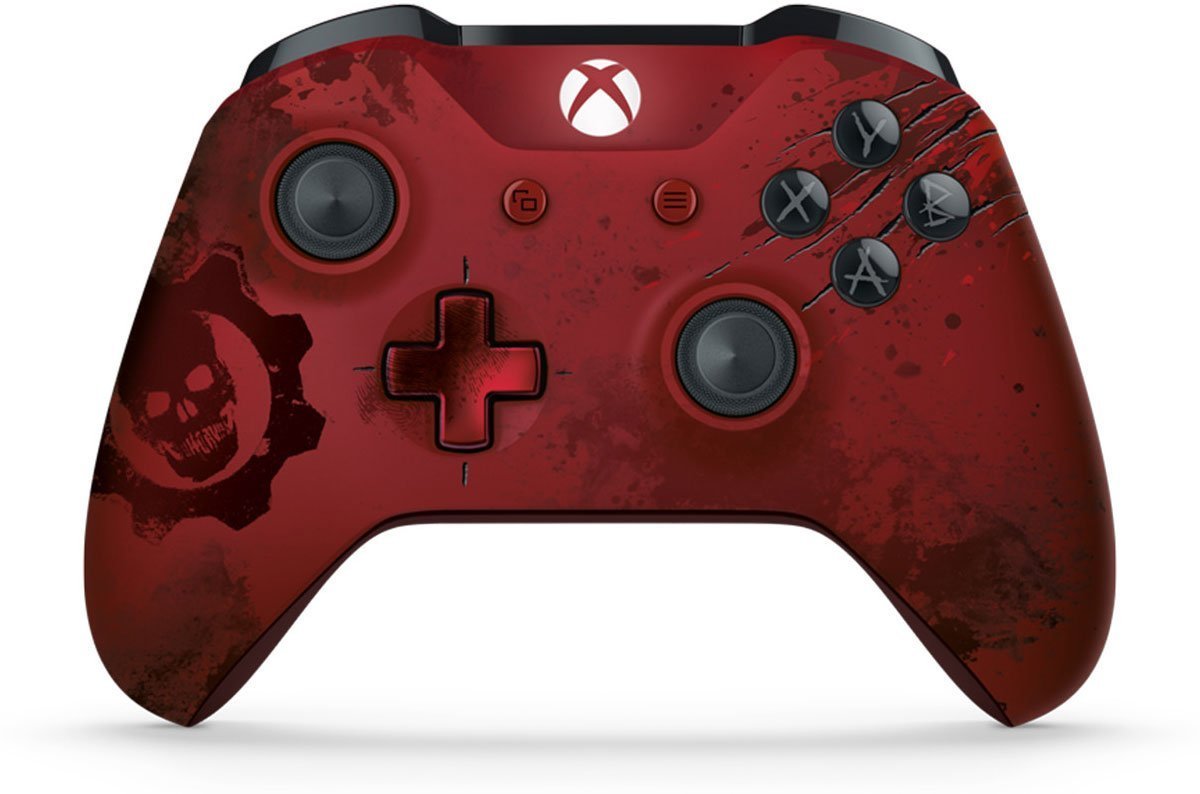 Xbox One Gears of War 4 Wireless Controller - Crimson Omen Limited Edition image