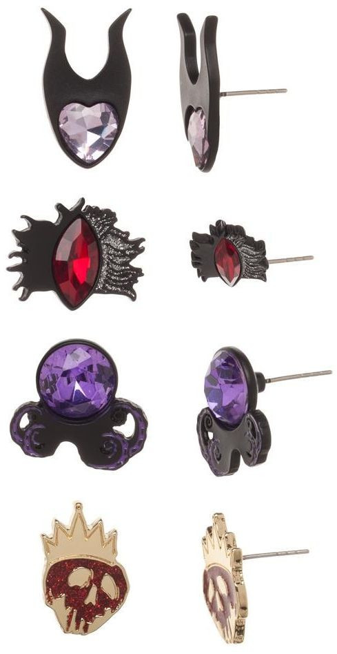 Disney: Classic Villains - Earrings Set (4 Pack)