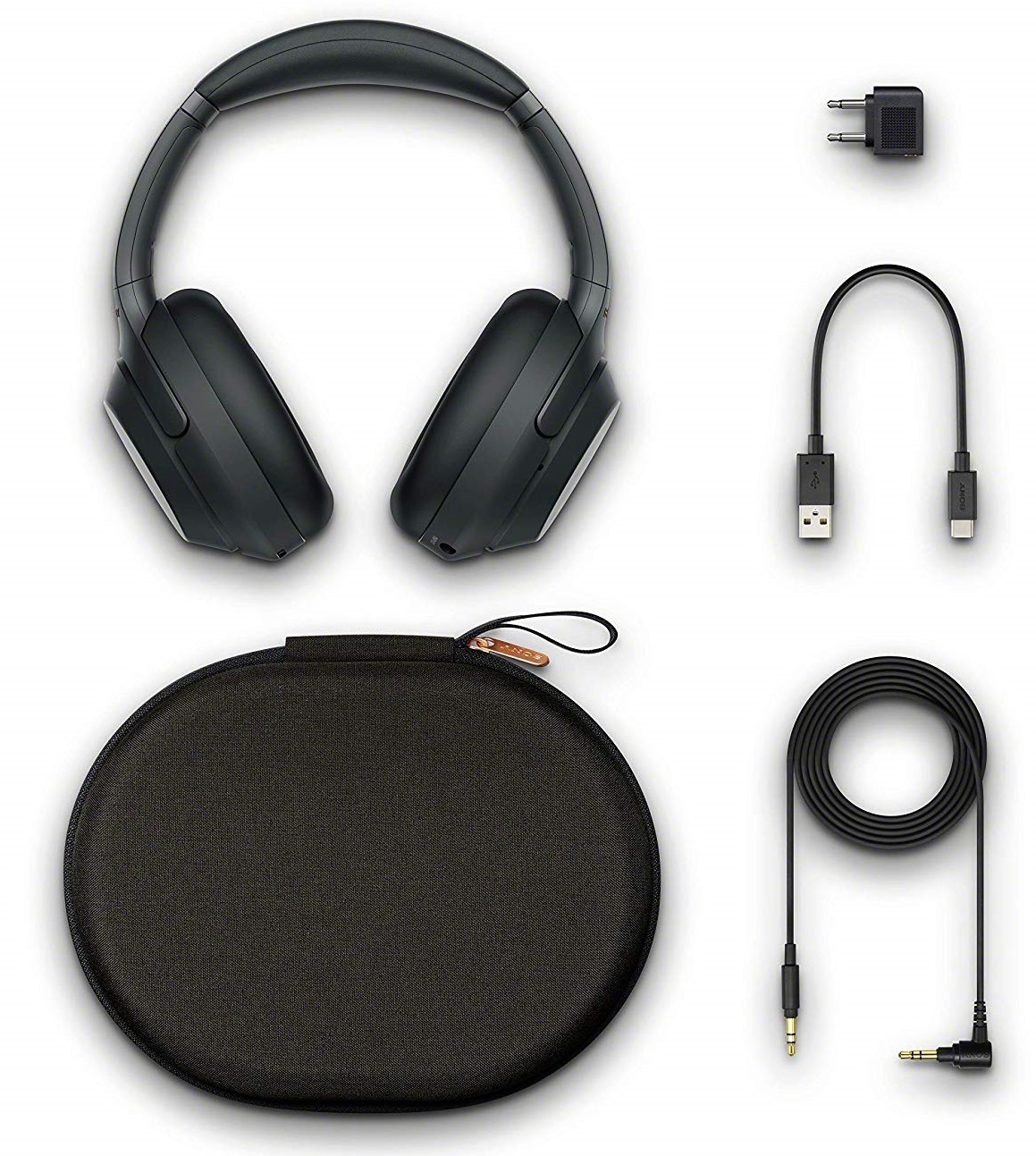 Sony WH-1000XM3 Bluetooth Headphones with Noise Cancelling - Black image