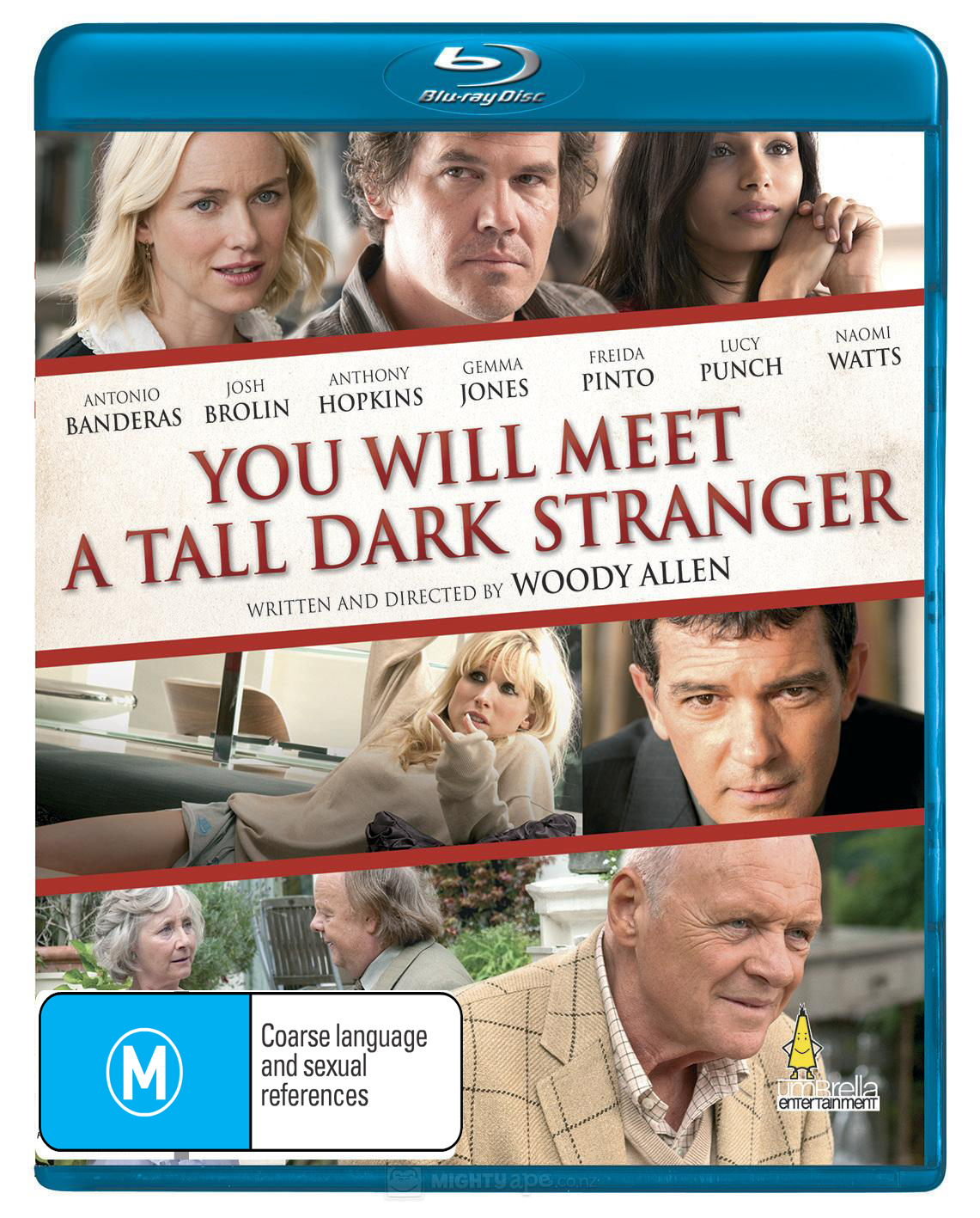 You Will Meet A Tall Dark Stranger on Blu-ray