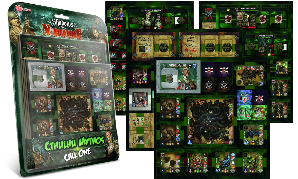 Shadows Over Normandie Cthulhu Mythos Call 1 Board Game at Mighty Ape NZ