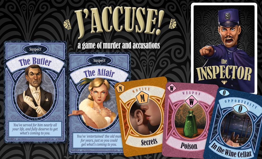 J'Accuse! - The Game of Murder, Accusations & Denials