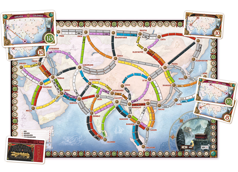 Ticket to Ride: Asia & Legendary Asia image