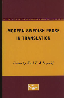 Modern Swedish Prose in Translation image