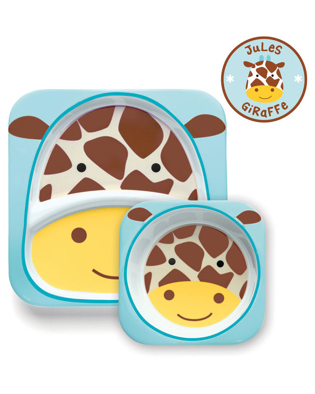 Skip Hop: Zoo Melamine Set - Giraffe